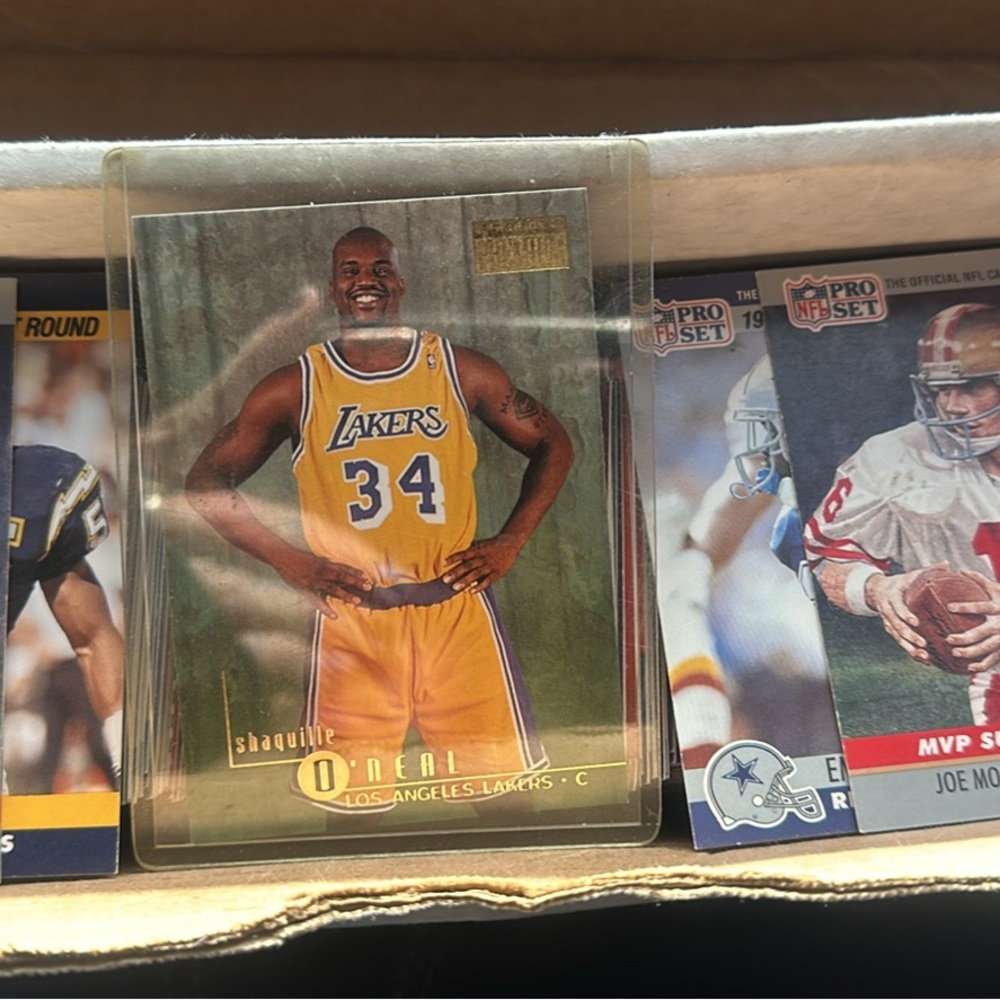 Shaquille O'Neal Los Angeles Lakers Basketball Card
